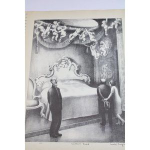 Mabel Dwight Print Museum Guard Vintage 77132